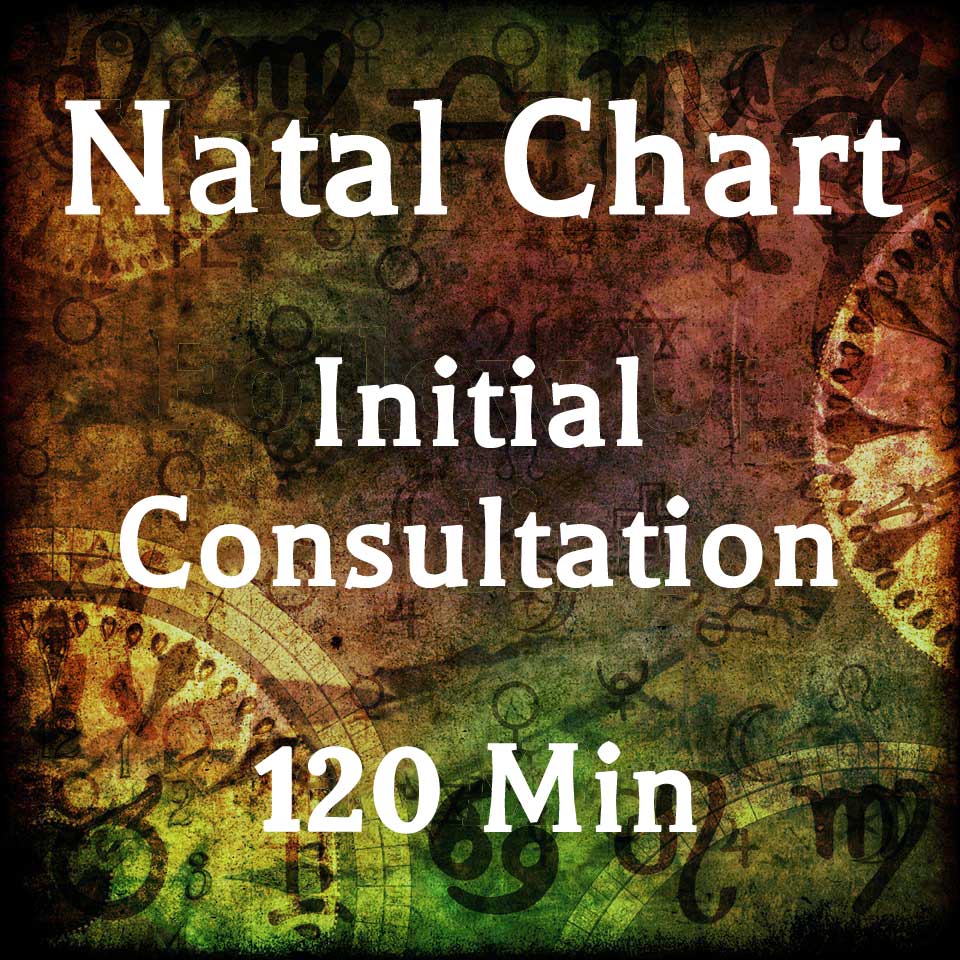 Standard Reading of Your Natal Chart (Initial Consultation) 120 MIN
